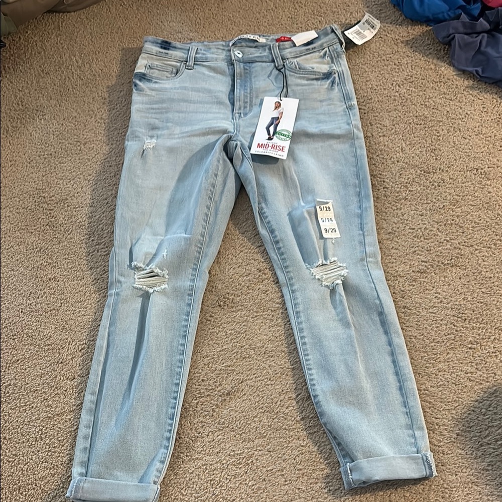 Celebrity Pink High Rise Blue Jeans